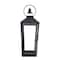 15.7" Black Metal Lantern by Ashland®